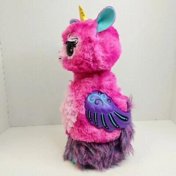 Hatchimals Wow Llamacorn Pink 14 - 32" Tall Interactive Animated Toy Spin Master - Picture 3 of 10
